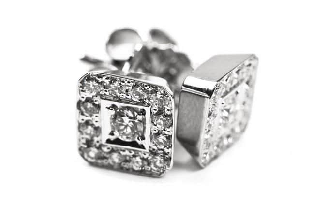 עגילי יהלום 1035