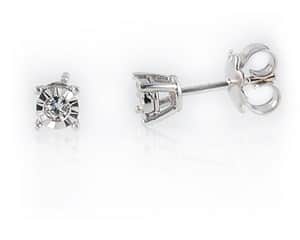 עגילי יהלום 142560513