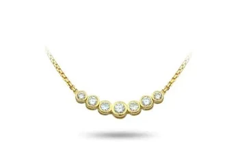 P7118 שרשרת יהלומים small-neck