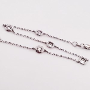 צמיד-שרשרת עם יהלומים Mary