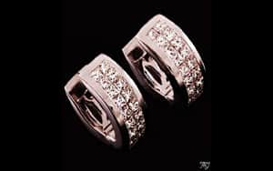 עגילי יהלום 8988