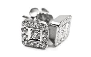 עגילי יהלום 1035